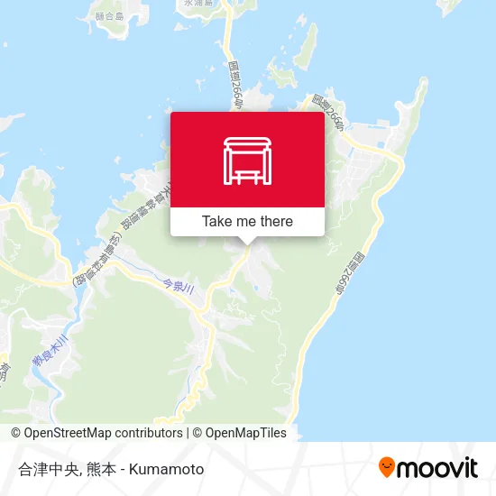 合津中央 map