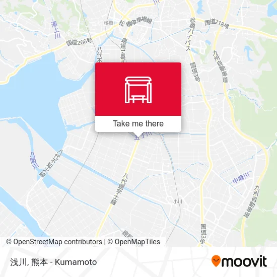 浅川 map