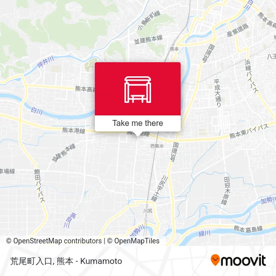 荒尾町入口 map