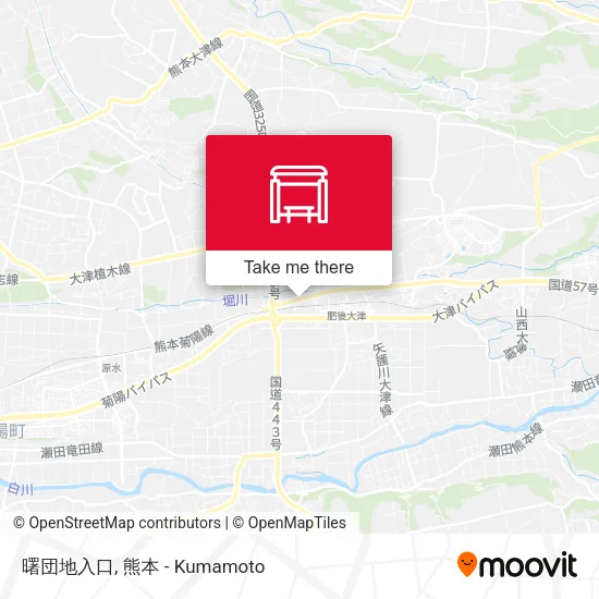 曙団地入口 map