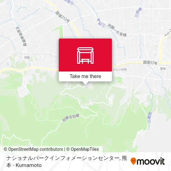 ナショナルパークインフォメーションセンター map
