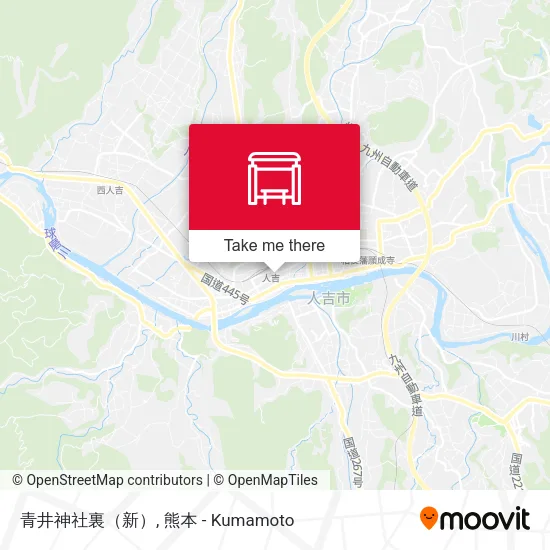 青井神社裏（新） map