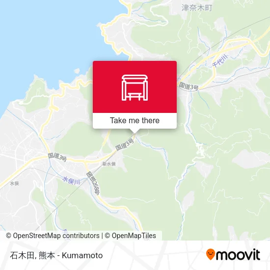 石木田 map