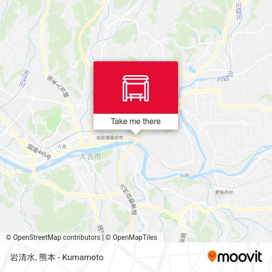 岩清水 map