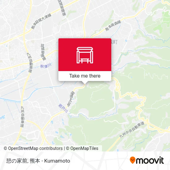 憩の家前 map