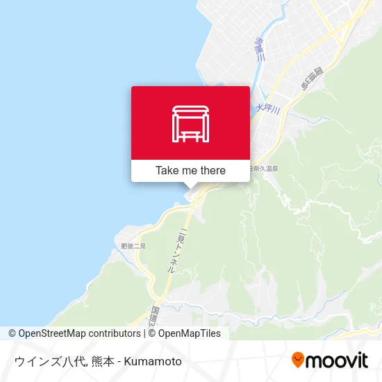 ウインズ八代 map
