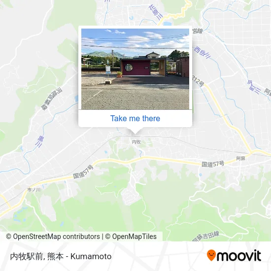 内牧駅前 map