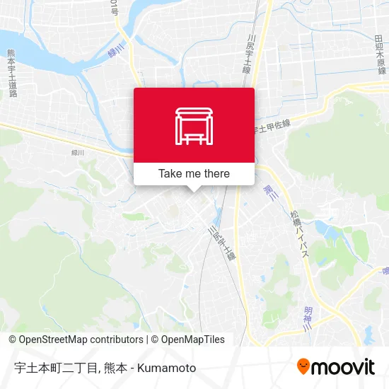 宇土本町二丁目 map