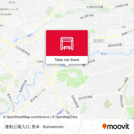 運動公園入口 map