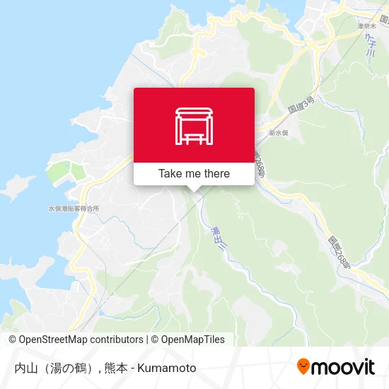 内山（湯の鶴） map