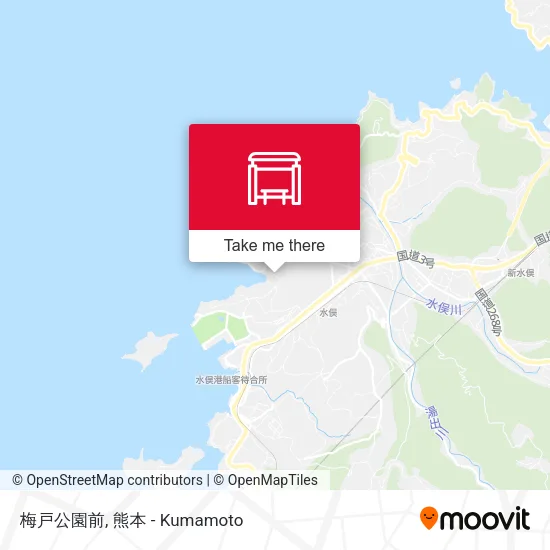 梅戸公園前 map