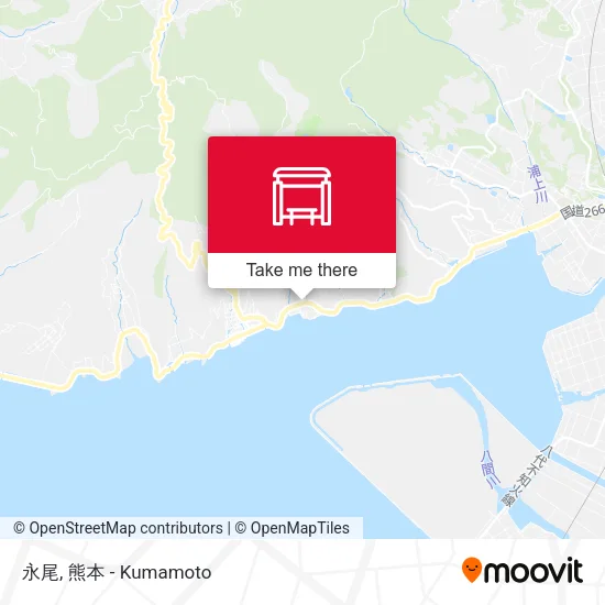 永尾 map