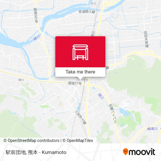 駅前団地 map