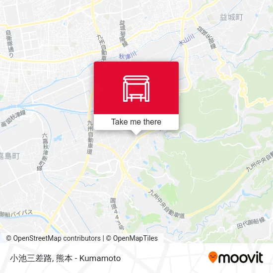 小池三差路 map
