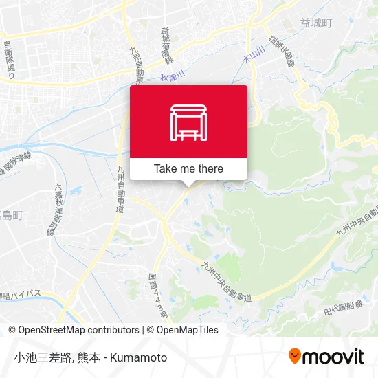 小池三差路 map