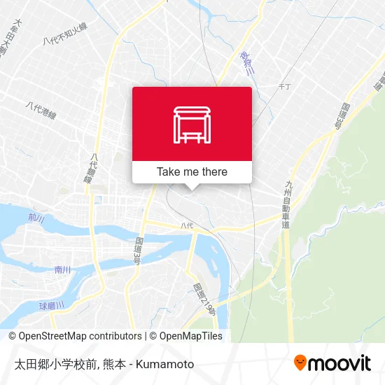 太田郷小学校前 map
