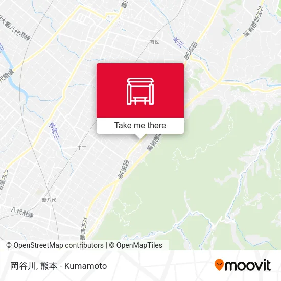 岡谷川 map