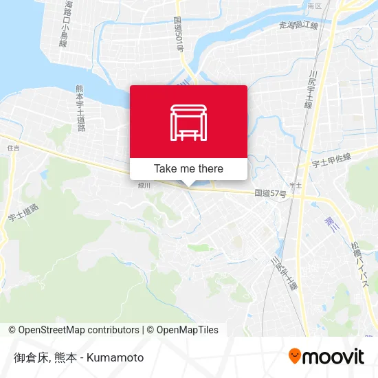 御倉床 map