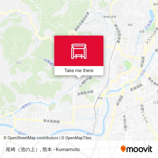 尾崎（池の上） map