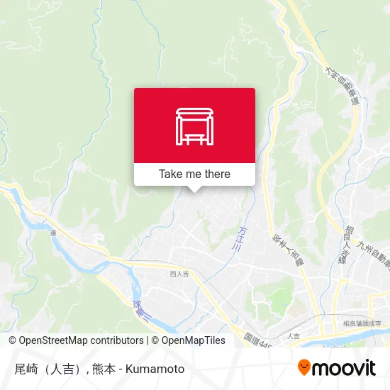 尾崎（人吉） map
