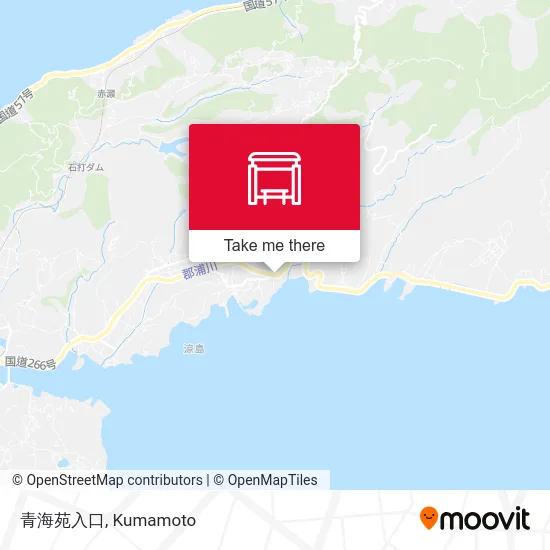 青海苑入口 map