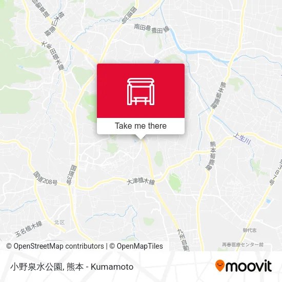 小野泉水公園 map