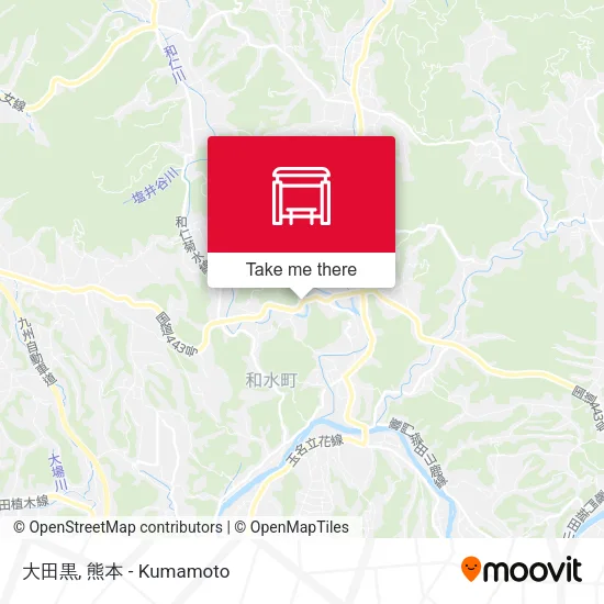 大田黒 map
