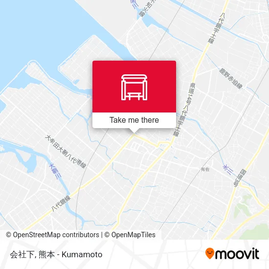 会社下 map