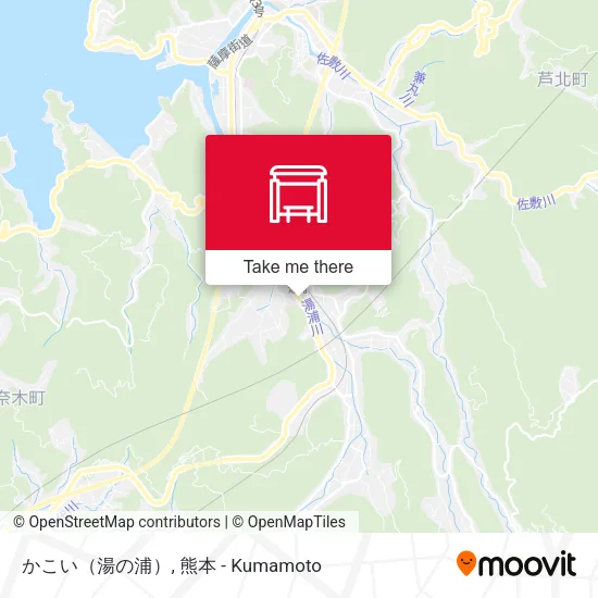 かこい（湯の浦） map