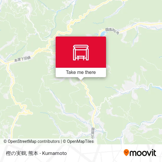 樫の実鶴 map