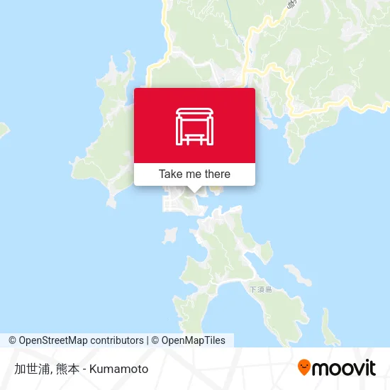 加世浦 map