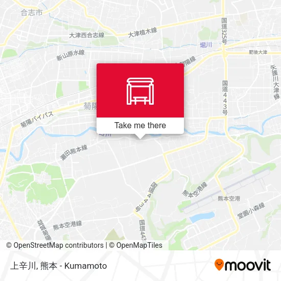 上辛川 map