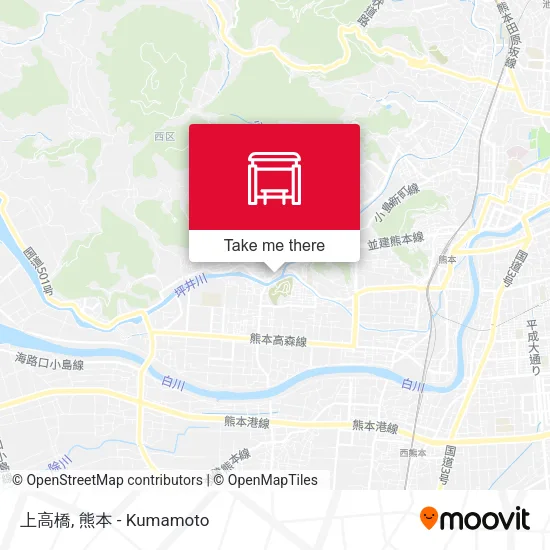 上高橋 map