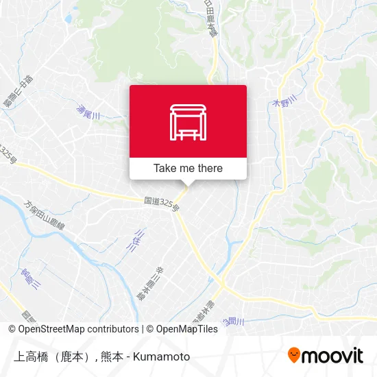 上高橋（鹿本） map