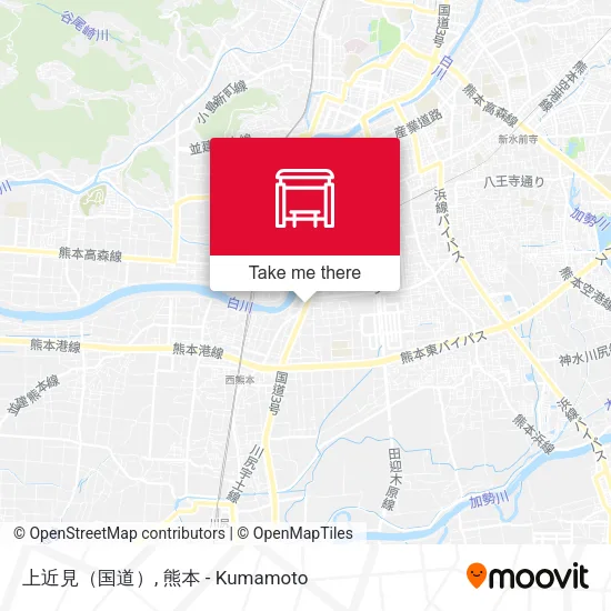 上近見（国道） map