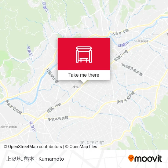 上築地 map