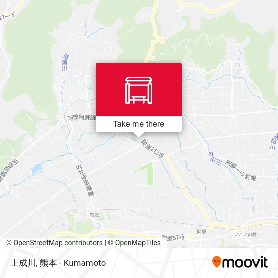 上成川 map
