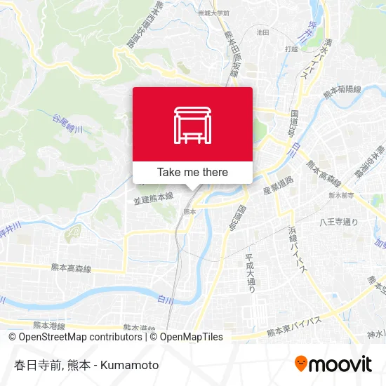 春日寺前 map