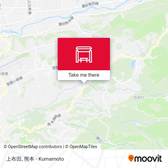 上布田 map