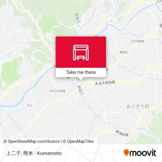 上二子 map