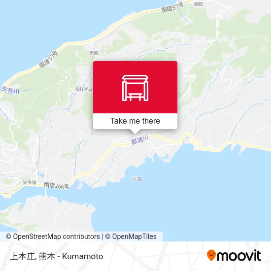 上本庄 map