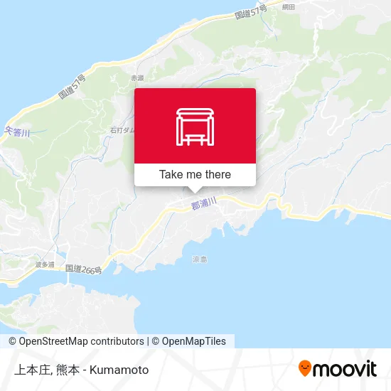 上本庄 map