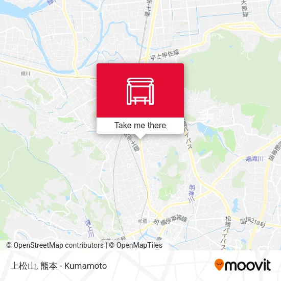 上松山 map