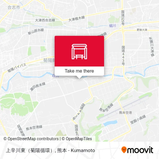 上辛川東（菊陽循環） map