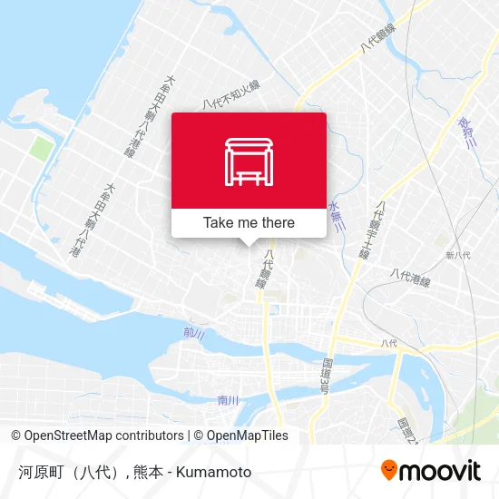 河原町（八代） map