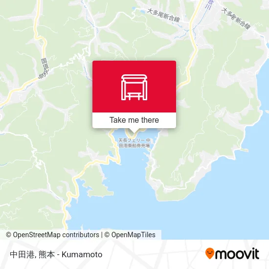 中田港 map