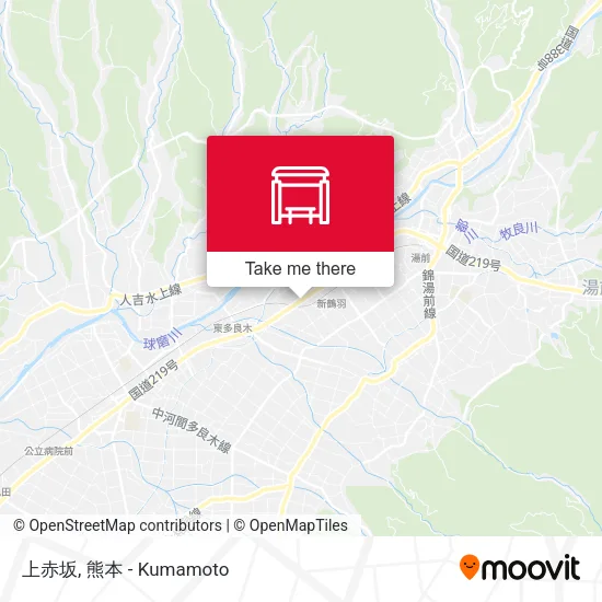 上赤坂 map