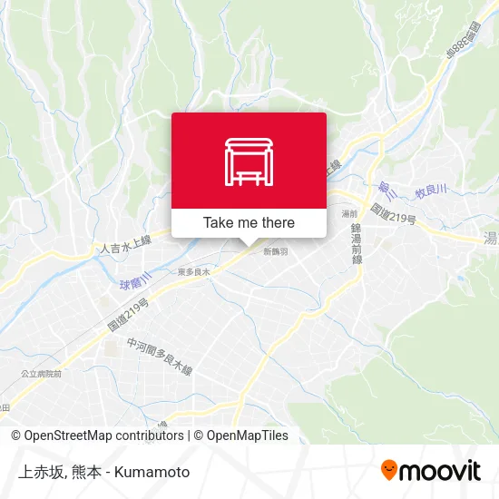 上赤坂 map