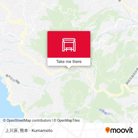 上川床 map