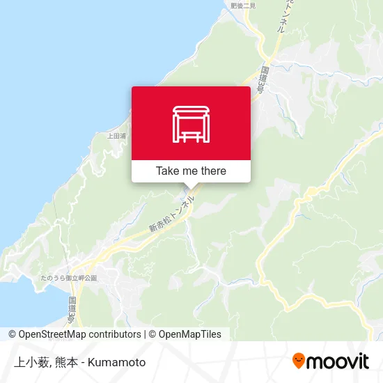 上小薮 map